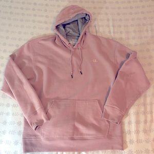 Vintage Pink Champion hoodie